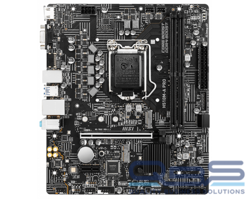 Материнская плата MSI H510M-A PRO купить QBS.ru
