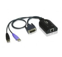 Кабель адаптер ATEN USB DVI Virtual Media KVM Adapter with Smart Card Support