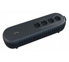 Источник бесперебойного питания Powercom Back-UPS WOW, OffLine, 1000VA/500W, Tower, 4xSchuko outlets(1 Surge & 3 batt), USB (78235)