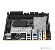 Материнская плата Asrock H670M-ITX/AX {GA1700, H670, 2*DDR4, DP+HDMI, 4xSATA3 6.0,  M.2 Socket, RAID, 2xUSB 3.2, Type-C, 4xUSB 2.0, mITX}