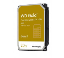 Жесткий диск Western Digital HDD SATA-III  20Tb GOLD WD201KRYZ, 7200rpm, 512MB buffer, 1 year
