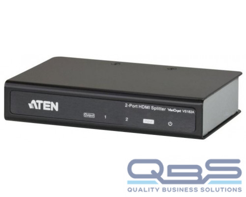 Разветвитель ATEN 2 PORT HDMI Splitter W/1,8M W/EU ADP купить QBS.ru