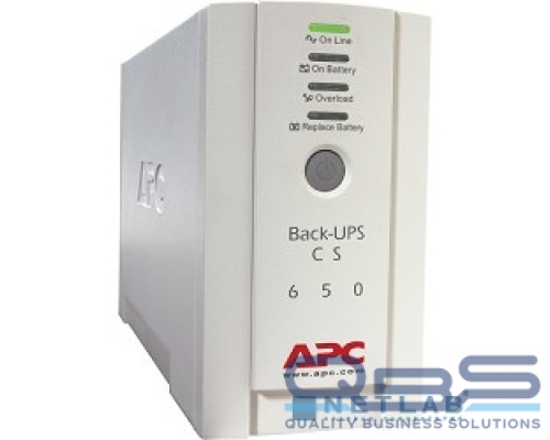 ИБП APC Back-UPS CS 650VA BK650EI купить QBS.ru