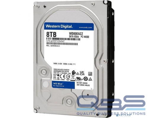Жесткий диск 8TB WD Blue (WD80EAZZ) {Serial ATA III, 5640 rpm, 128Mb buffer} купить QBS.ru