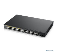 Сетевое оборудование Zyxel GS190048HPV2-EU0101F Smart L2 PoE + switch, rack 19 