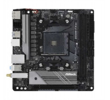 Материнская плата ASROCK B550M-ITX/AC, AM4, B550, 2*DDR4, HDMI+DP, 4xSATA3 6.0 RAID, M.2 Socket, 3xUSB 3.2, Type-C, 2xUSB 2.0, mITX; 90-MXBDH0-A0UAYZ