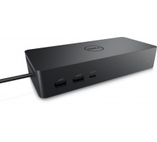Докстанция Dell Dock UD22 Universal; 130W (USB-C) (2xDP 1.2; 1xHDMI 2.0; 2xUSB-C; 4xUSB-A; 1xRJ-45) (без EU кабеля питания в компл)