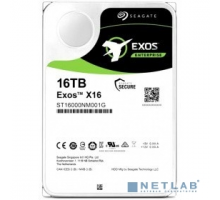 Жесткий диск 16TB Seagate Exos X16 (ST16000NM002G) {SAS 12Gb/s, 7200 rpm, 256mb buffer, 3.5