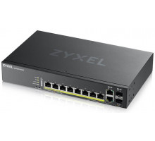  Гибридный L2 коммутатор PoE+ Zyxel NebulaFlex Pro GS2220-10HP, rack 19