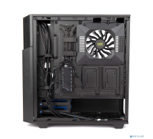 корпус CASE HIPER CC BG черный без БП ATX 2x120mm 1x140mm 2xUSB3.0 audio bott PSU