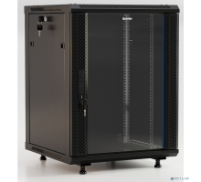 Монтажный шкаф Hyperline TWB-FC-2266-SR-RAL9004 Шкаф настенный 19-дюймовый (19
