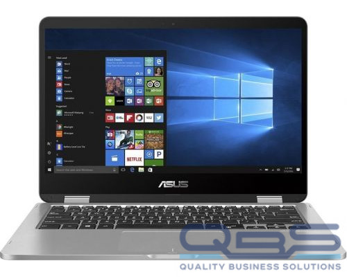 Ноутбук ASUS VivoBook TP401MA-EC418T 90NB0IV1-M11140 N4020/4GB/128GB eMMC/UHD Graphics 600/14 FHD/touch/WiFi/BT/cam/Win10Home/grey купить QBS.ru