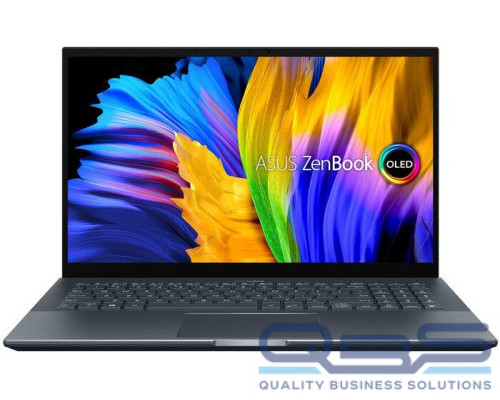 Ноутбук ASUS Zenbook Pro 15 UM535QE-KJ259R 90NB0V92-M007J0 Ryzen 7 5800H/16GB/1TB SSD/RTX 3050Ti 4GB/15.6 FHD IPS/WiFi/BT/Win10Pro/pine grey купить QBS.ru