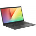 Ноутбук ASUS VivoBook 14 K413JA-AM545T 90NB0RCF-M07750 i5 1035G1/8GB/512GB SSD/noDVD/ 14 FHD/UHD Graphics/cam/BT/WiFi/Win10Home/indie black купить QBS.ru