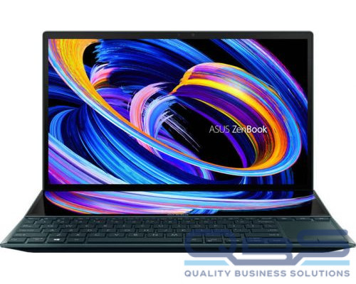 Ноутбук ASUS Zenbook Duo UX482EG-HY262T 90NB0S51-M06330 i7-1165G7/16GB/1TB SSD/GeForce MX450 2GB/14 FHD IPS touch/WiFi/BT/cam/Win10Home/blue купить QBS.ru