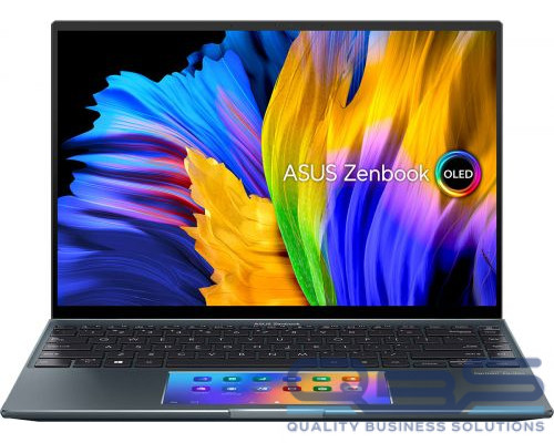 Ноутбук ASUS ZenBook 14X OLED UX5400EA-KN272W 90NB0TA3-M002S0 i5-1135G7/8GB/512GB SSD/noDVD/Iris Xe graphics/14 2,8K OLED/cam/BT/WiFi/Win11Home/grey купить QBS.ru