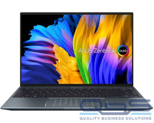 Ноутбук ASUS Zenbook 14X OLED Q4 UX5401EA-KN180W 90NB0UQ1-M05270 i5-1135G7/16GB/512GB SSD /14 WQXGA+/Intel Iris Xe/WiFi/BT/cam/Win11Home/alum купить QBS.ru