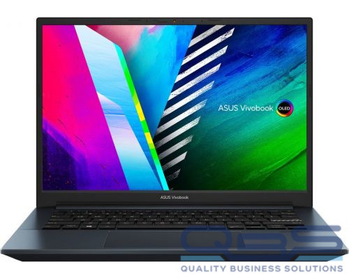 Ноутбук ASUS Vivobook Pro 14 OLED M3401QA-KM012W 90NB0VZ2-M01130 Ryzen 7 5800H/16GB/512GB SSD/Radeon Graphics/14 2880*1800/WiFi/BT/cam/Win11Home/blue купить QBS.ru