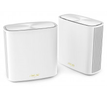 Роутер ASUS XD6 (W-2-PK) //2 access point, 802.11 a/b/g/n/ac/ax,  2,4 + 5 gGz, white ; 90IG06F0-MO3R40