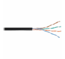  Кабель IRBIS FTP Кат.5e 4 пары, 0.50мм, медь, 24AWG, PE 305м, черный, внешний на катушке