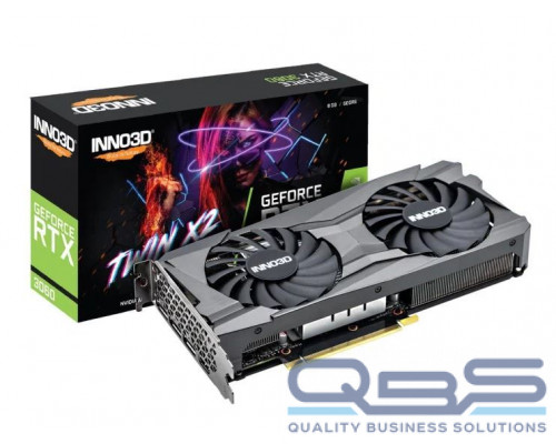 Видеокарта INNO3D RTX 3060 Twin X2//RTX3060, HDMI, DP*3, 8G,D6 купить QBS.ru
