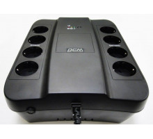 Источник бесперебойного питания Powercom Back-UPS SPIDER, Line-Interactive, 850VA/510W, Tower, 8xSchuko outlets (4 surge & 4 batt), USB (688276)