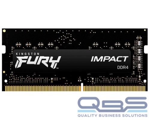 Оперативная память Kingston 32GB 3200MHz DDR4 CL20 SODIMM FURY Impact, 1 year купить QBS.ru