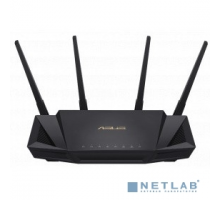 Сетевое оборудование ASUS RT-AX58U (v2) Роутер беспроводной Asus RT-AX58U AX3000 10/100/1000BASE-TX черный