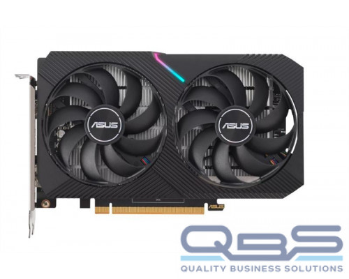 Видеокарта ASUS DUAL-RX6400-4G//RX6400 HDMI DP 4G D6; 90YV0H90-M0NA00 купить QBS.ru