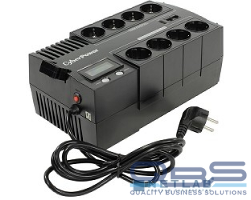 ИБП CyberPower BR700ELCD ИБП {Line-Interactive, 700VA/420W USB/RJ11/45/USB charger A (4+4 EURO)} купить QBS.ru