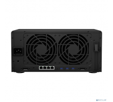 Дисковый массив Synology DS1821+ QC2,2GhzCPU/4GbDDR4(upto32)/RAID0,1,10,5,6/upto 8hot plug HDD SATA(3,5' or 2,5')(upto18 with 2xDX517)+ 2 M2 slots/ 4xUSB3.2/2eSATA/4GigE(+1Expslot)/iSCSI/2xIPcam(upto40)