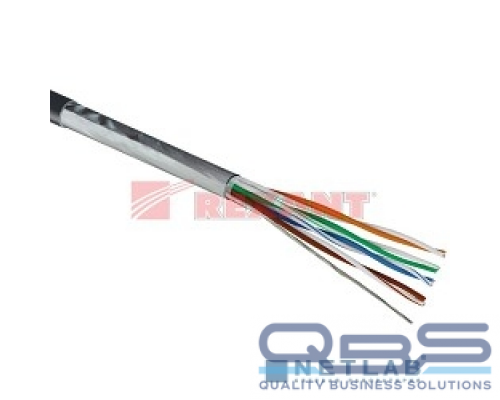 Кабель REXANT (01-0145) Кабель FTP CAT5e 4 пары (305м) 0.51 мм STRANDED купить QBS.ru