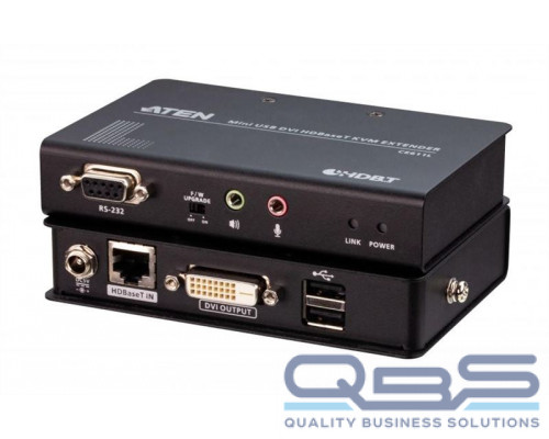 Удлиниетль ATEN Mini USB DVI HDBaseT™ KVM Extender (1920 x 1200@100m) купить QBS.ru