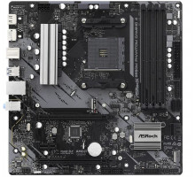Материнская плата ASROCK B550M PHANTOM GAMING 4, AM4, B550, 4*DDR4, DP+HDMI, 4xSATA3 6.0 (RAID), M.2 Socket, 4xUSB 3.2,  2xUSB 2.0, mATX; 90-MXBE90-A0UAYZ