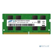 Модуль памяти Samsung DDR4 32Gb 3200MHz M471A4G43AB1-CWE OEM PC4-25600 CL19 SO-DIMM 260-pin 1.2В original single rank