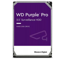 Жесткий диск Western Digital HDD SATA-III  10Tb Purple Pro WD101PURP, 7200 rpm, 256MB buffer (DV&NVR + AI), 1 year