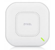  Гибридная точка доступа Zyxel NebulaFlex NWA110AX, WiFi 6, 802.11a/b/g/n/ac/ax (2,4 и 5 ГГц), MU-MIMO, антенны 2x2, до 575+1200 Мбит/с, 1xLAN GE, PoE, защита от 4G/5G, БП в комплекте