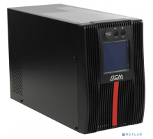 ИБП PowerCom Macan MAC-1000 UPS {On-Line, 1000VA / 1000W, Tower, 4 xC13, LCD, Serial+USB, SNMPslot, подкл. доп. батарей} (1034861)