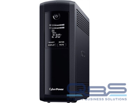 Источник бесперебойного питания Cyberpower VP1600EILCD Line-Interactive 1600VA/960W USB/RS-232/RJ11/45  (4 + 4 IEC С13) купить QBS.ru