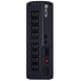 Источник бесперебойного питания Cyberpower VP1600EILCD Line-Interactive 1600VA/960W USB/RS-232/RJ11/45  (4 + 4 IEC С13) купить QBS.ru