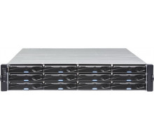 Система хранения данных Infortrend DS 1012 Gen2 2U/12bay, High IOPS solutions, Single controller1x12Gb SAS EXP. Port, 4x1G iSCSI ports+1x host board slot, 1x2GB, 2x(PSU+FAN), 12xdrive trays, 1xRackmount (ESDS 1012G2-B)