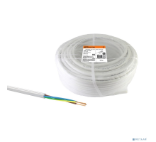 Провод ПВС TDM SQ0118-0040 Провод ПВС 3х2,5 ГОСТ (100м), белый