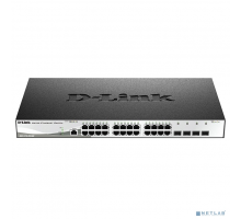 Сетевое оборудование D-Link DGS-1210-28X/ME/B1B Управляемый L2 коммутатор с 24 портами 10/100/1000Base-T и 4 портами 10GBase-X SFP+