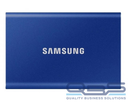 Твердотельный диск SSD Samsung T7 External 1Tb (1024GB) BLUE USB 3.2 (MU-PC1T0H/WW) купить QBS.ru