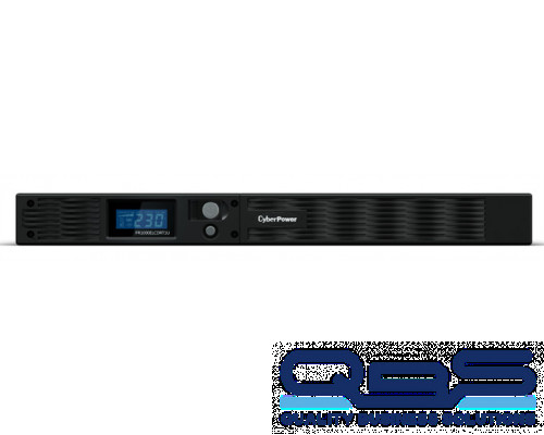 Источник бесперебойного питания CyberPower PR1000ELCDRT1U Line-Interactive 1000VA/670W USB/RS-232/EPO/SNMPslot (6 IEC С13) купить QBS.ru