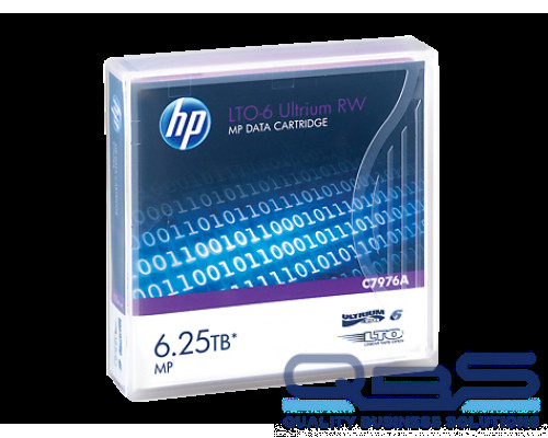 Картридж HPE Ultrium LTO6 6,25TB (C7976A) купить QBS.ru