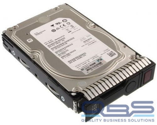 Жесткий диск HPE 819079-001 4TB 3.5 SAS 7200rpm 12G smart carrier for use in G8/G9 купить QBS.ru