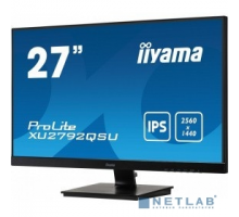 Монитор Iiyama 27 XU2792QSU-B1 {IPS 2560х1440 350cd 178/178 1000:1 5ms D-Sub DVI HDMI DisplayPort USB-Hub}