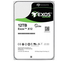 Жесткий диск HDD SAS Seagate 12Tb, ST12000NM002G, Exos X16, 7200 rpm, 256Mb buffer, 1 year