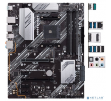 Материнская плата Asus PRIME B550-PLUS {Soc-AM4 AMD B550 4xDDR4 ATX AC`97 8ch(7.1) GbLAN RAID+HDMI+DP}